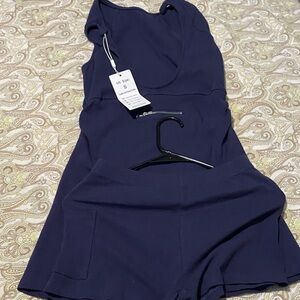 Women's Navy Blue Shorts